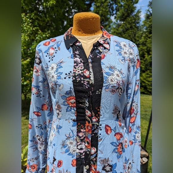 Maeve Anthropologie Leyster Shirt Dress size 6 - Picture 3 of 10